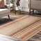 Nuloom Elza Striped Easy-Jute  Machine Washable Area Rug 4ft x 6ft BIWL24A-406 - alternate 6